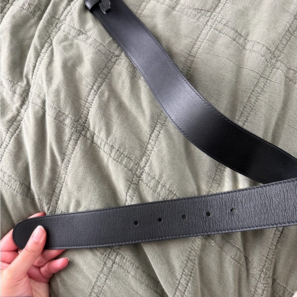 GUCCI GG Marmont Black Leather
Belt - Made in Italy - Womens - Picture 3 of 7